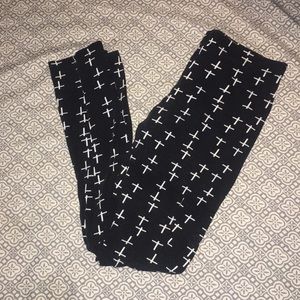 RAINBOW BRAND CROSS LEGGINGS